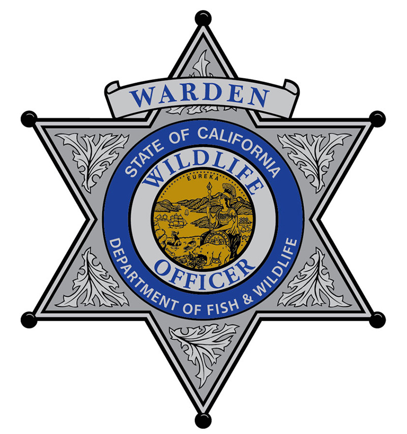 CDFW law enforcement badge