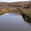 Looking east from Middle Road Bridge, just outside of Estero de San Antonio SMRMA