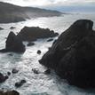 Looking southwest from northern boundary of Stewarts Point SMR