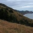 Coastal trail looking southwest near Double Point/Stormy Stack Rock Special Closure