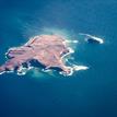 Santa Barbara Island from the air
