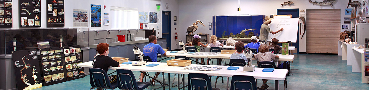 biological sciences classroom