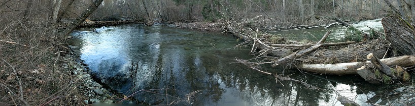 Panorama of River Pool