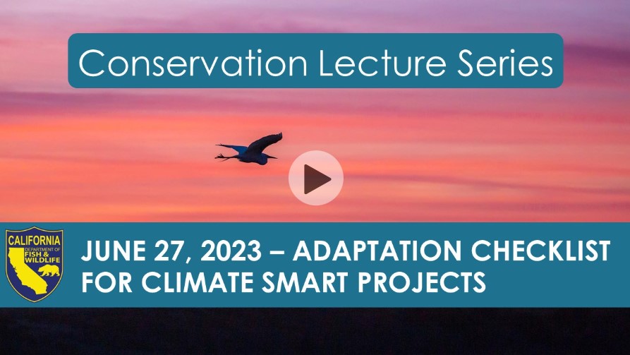 Conservation Lecture Series Video - link opens in new tab