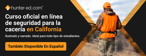 Hunter-ed.com. Curso oficial en linea de serguridad para le caceria en California. - link opens in new tab