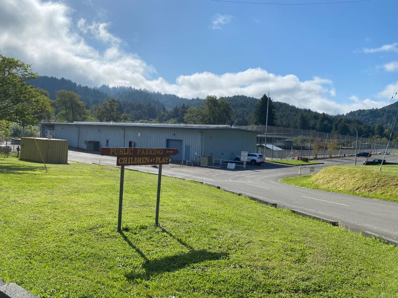 Mad River Fish Hatchery pictured in photo.
