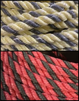 The adopted Oregon black and yellow line on the top and the adopted Washington black and red pattern line on the bottom