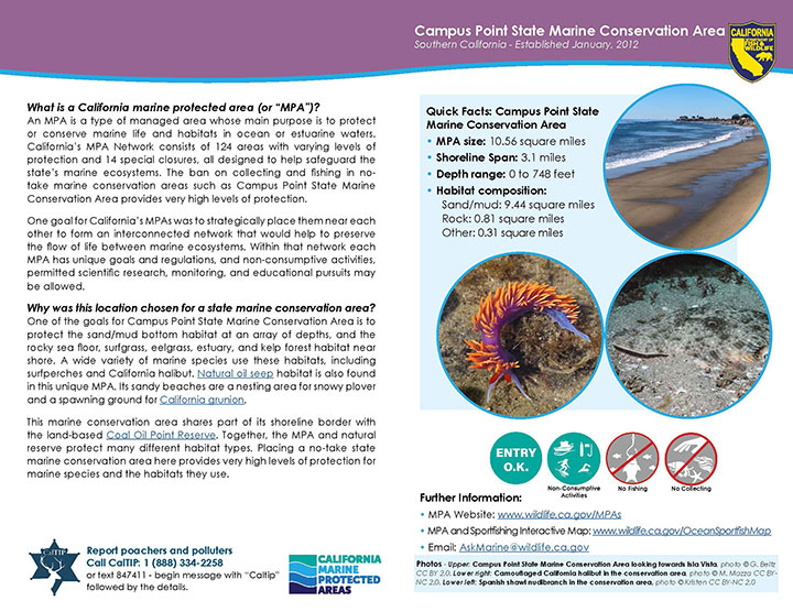 Campus Point State Marine Conservation Area (No-Take)