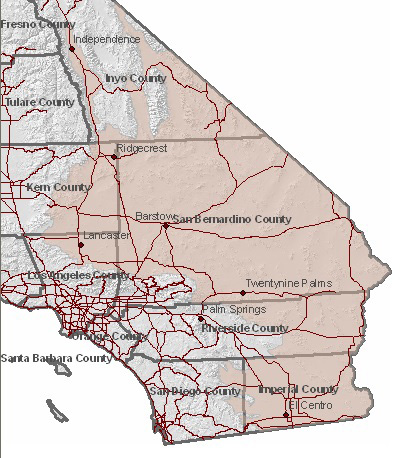 Map of Placer County plan area