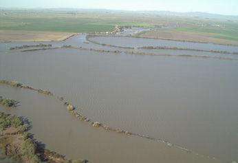 aerial view of Liberty Island and the Cache Slough Complex