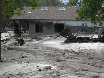 Hatchery residence after 2008 flood
