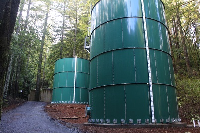 Water Storage Tanks in the Russian River Watershed