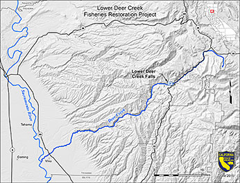 Deer Creek Barrier Map