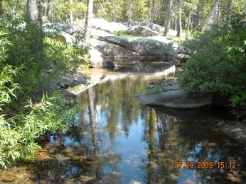 Photo: Deep pool in Rattlesnake Creek, 2009