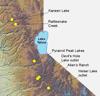 Map: SNYLF survey locations