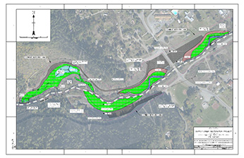Supply Creek Restoration Site Plan