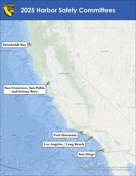Harbor Safety Committee Locations
