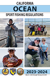 ocean sport fishing booklet cover - open web page in new window