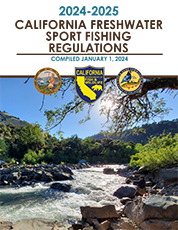 freshwaher sport fishing regulations booklet cover - open PDF in new tab
