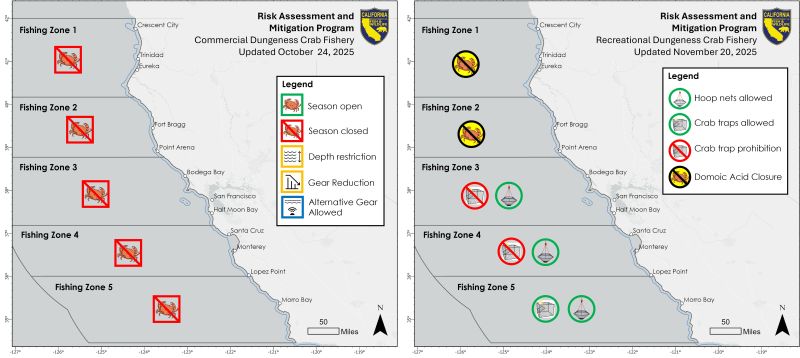 Fishery Status Maps - Link opens larger version in new tab